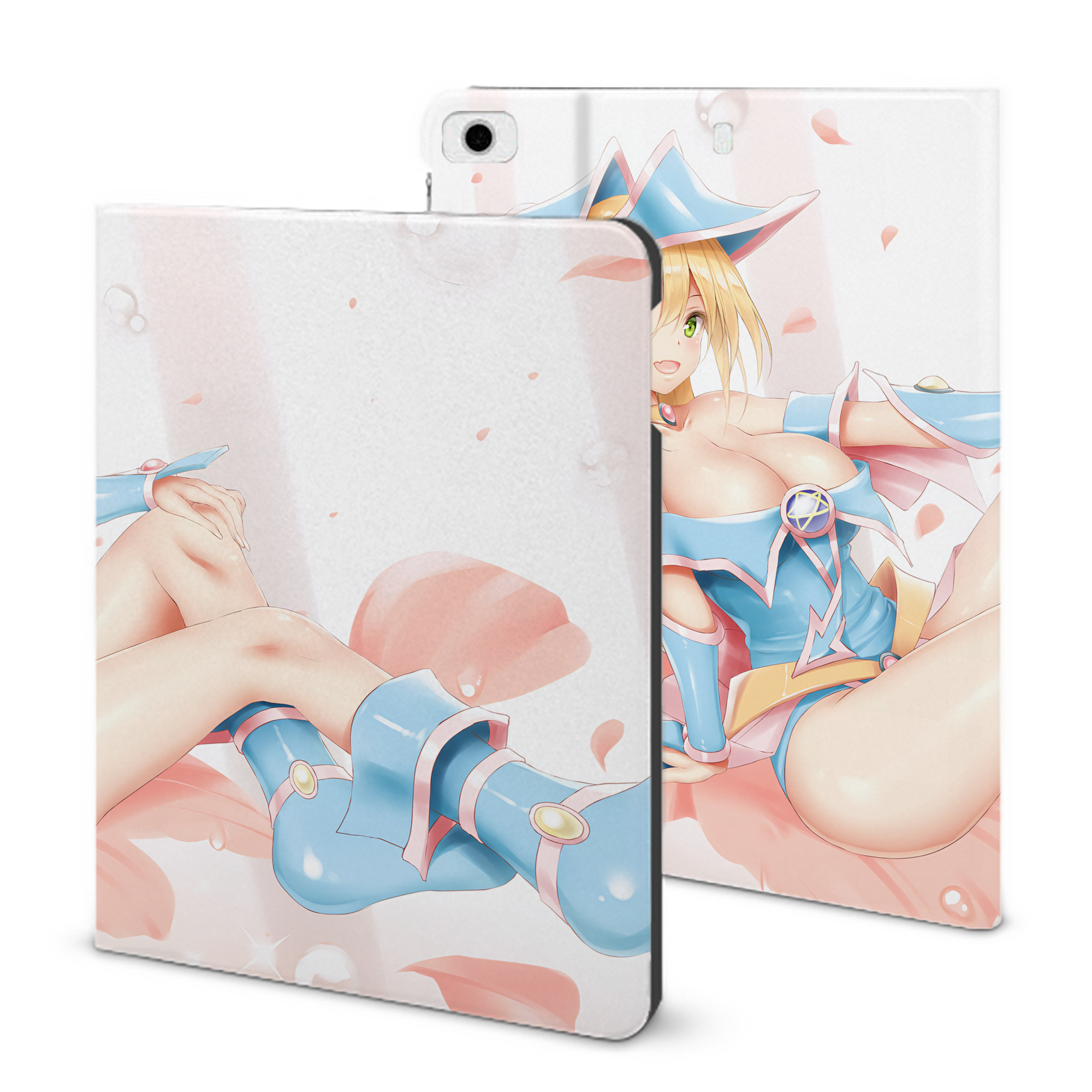 （画像用） 遊☆戯☆王 Yu-Gi-Oh! IPad ケース ブック型 PUレザー TPU 耐衝撃 軽量 薄型 ペン収納なし 全面保護 IPad 各モデル対応